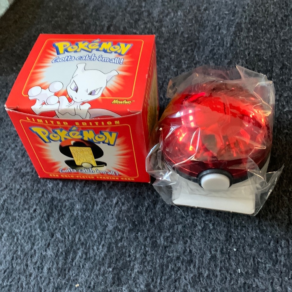 COPY - Pokemon 23K Gold plated trading card. Limited edition. Brand new in orig…